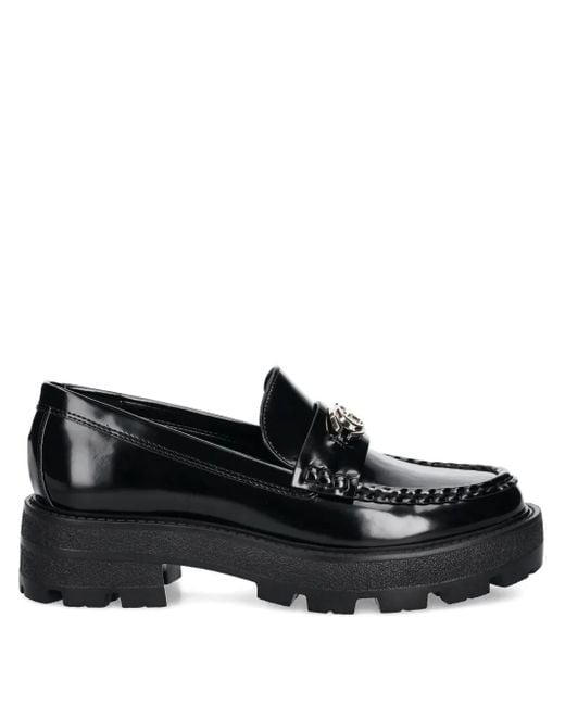 Guess Yanika プラットフォーム ローファー Black