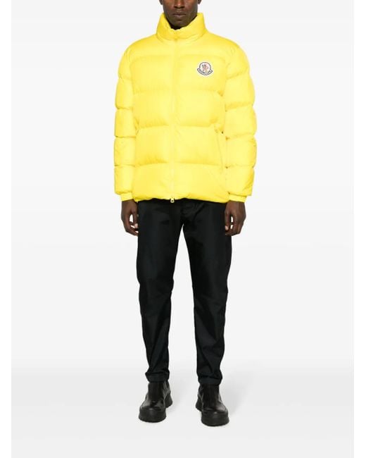 Moncler Yellow Feather Down Citala Jacket for men