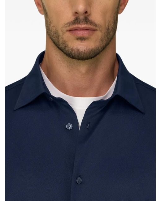 Boggi Blue Polo Shirt for men