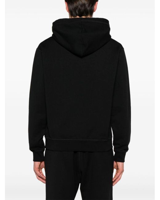 DSquared² Black Rocco Cool Cotton Hoodie for men