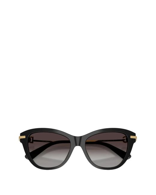 Dolce & Gabbana Black Cat-Eye Sunglasses