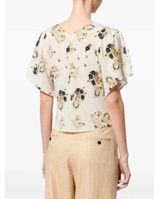 Isabel Marant Natural Faljane Top