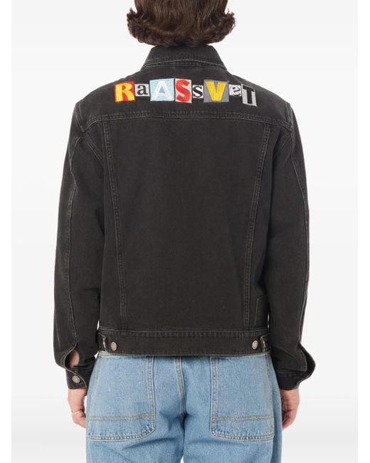 Rassvet (PACCBET) Denim Jack in het Black voor heren