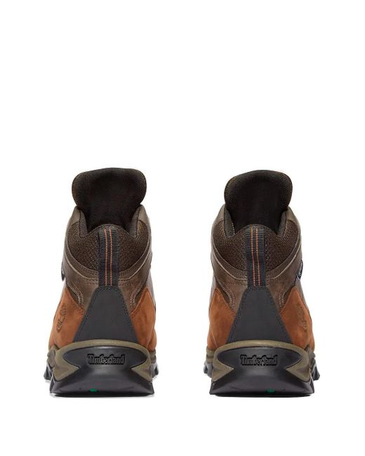 Timberland Brown Maddsen Waterproof Mid Hiking Boots for men
