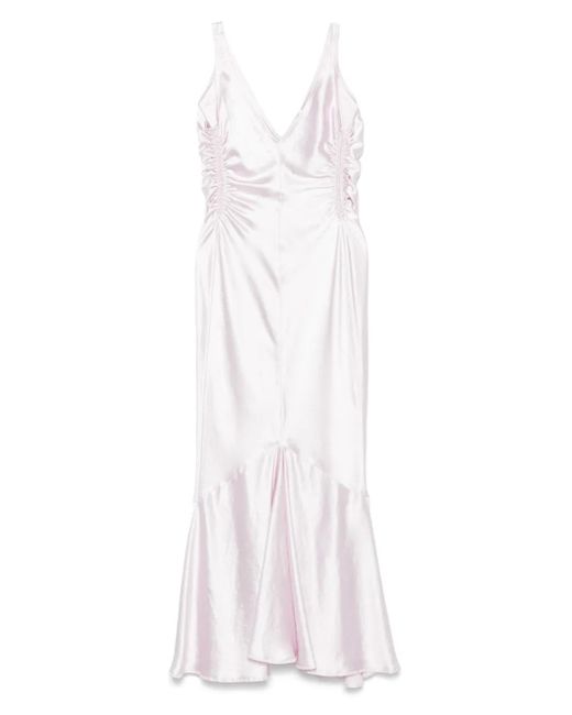 Abito Lungo Katia-Donna di Sportmax in White
