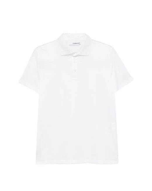 Costumein White Polo À Manches Courtes Peter for men