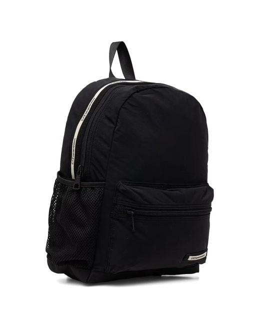 EA7 Black Sac À Dos City À Patch Logo