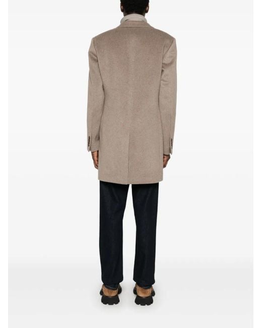 Fay Natural Double-Layer Coat for men