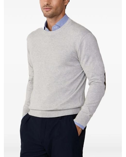 Hackett Gray Pull À Détail De Patch for men