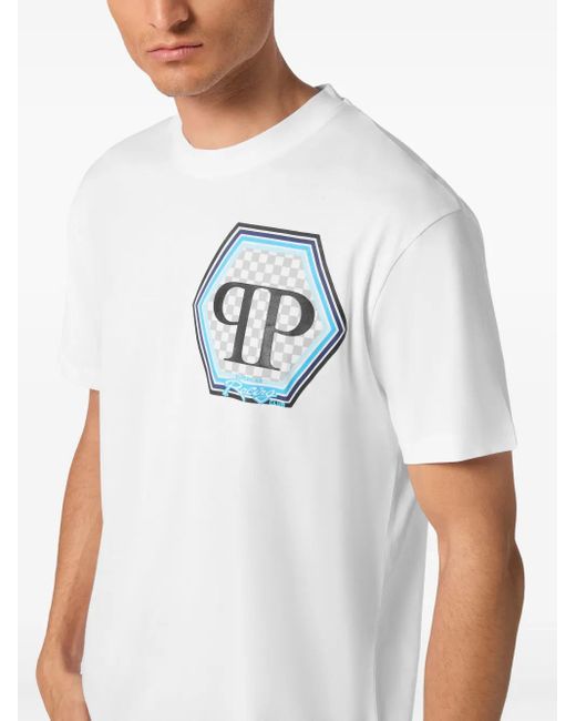 Philipp Plein T-Shirts And Polos in White für Herren