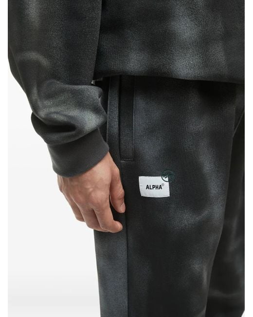 Alpha Industries Jogginghose Mit Batikmuster in Gray für Herren