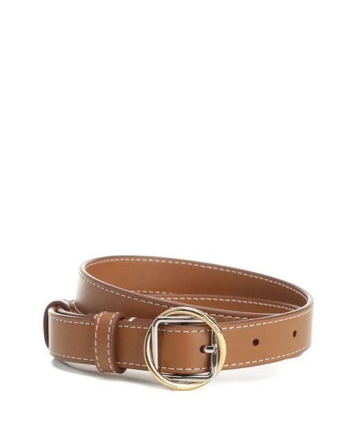 Jacquemus Brown The Salon Leather Belt