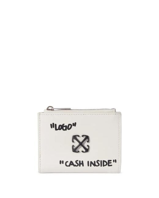 Off-White c/o Virgil Abloh White Jitney Quote Wallet