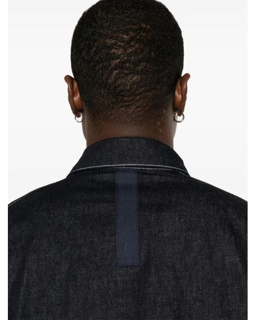 Junya Watanabe Blue Collaborative Denim Jacket for men