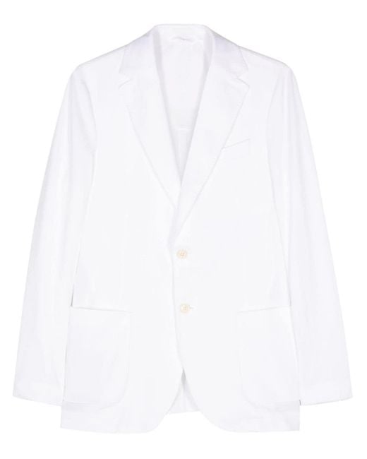Single-breasted blazer Circolo 1901 pour homme en coloris White