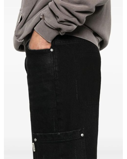 Represent Black Jeans for men