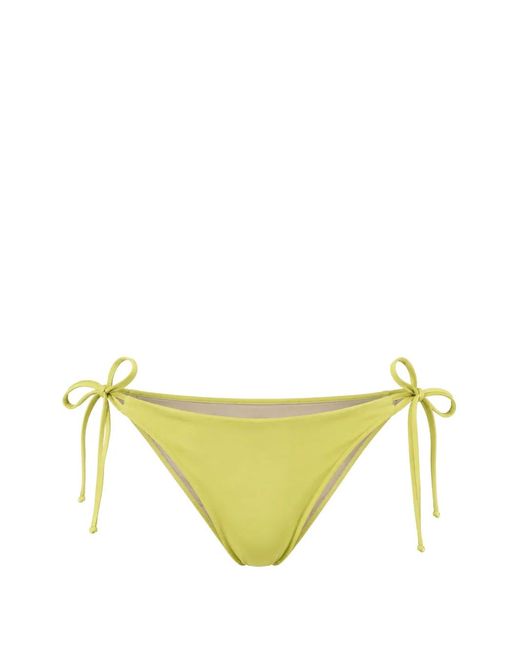Exilia Yellow Simos Side-Tie Bikini Briefs