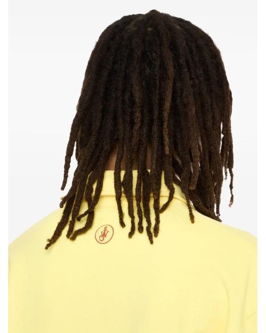 J.W. Anderson Langärmeliges Poloshirt in Yellow für Herren