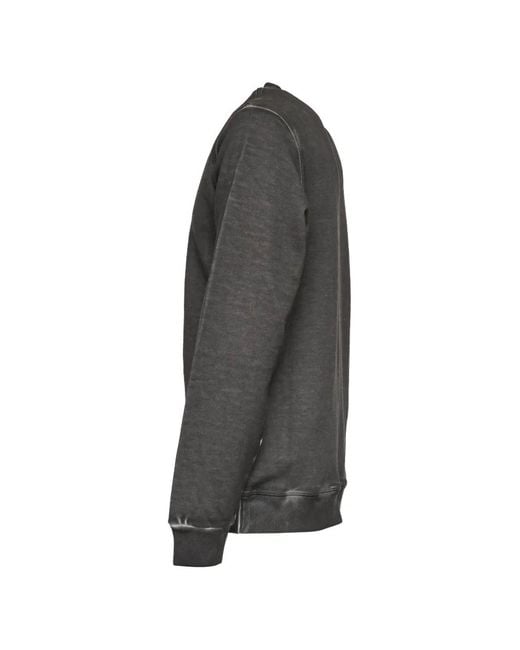 Dondup Gray Crew-Neck Sweatshirt for men
