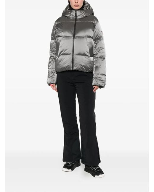 Rossignol Gray Daille Hooded Padded Jacket