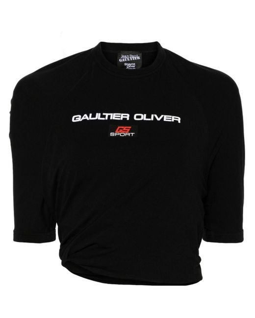 Jean Paul Gaultier X Shayne Oliver Tシャツ Black