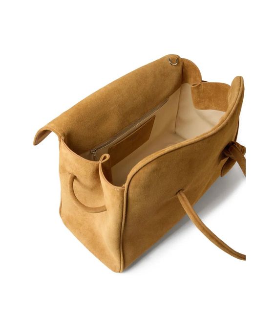Jacquemus Brown The Turismo Shopper Bag