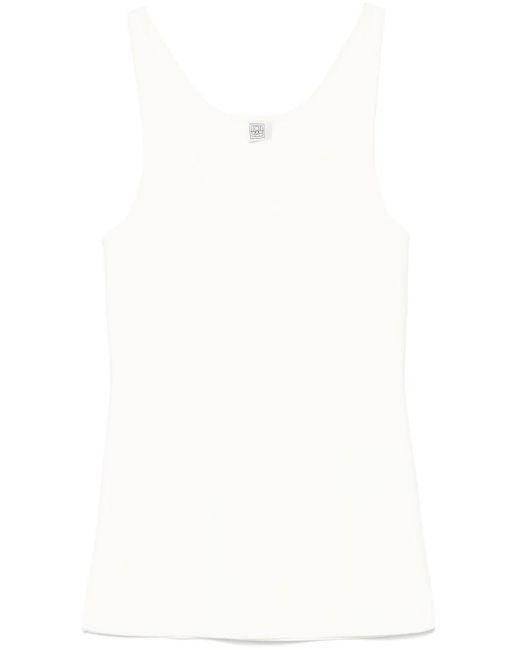 Totême  ファインニット タンクトップ White