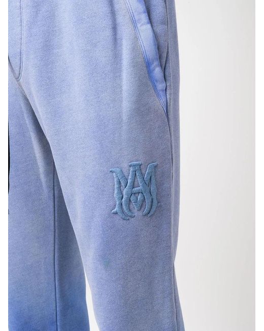 Amiri Blue Faded Jersey Track Pants for men
