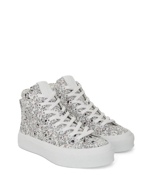 Givenchy White X Disney 101 Dalmatians Sneakers