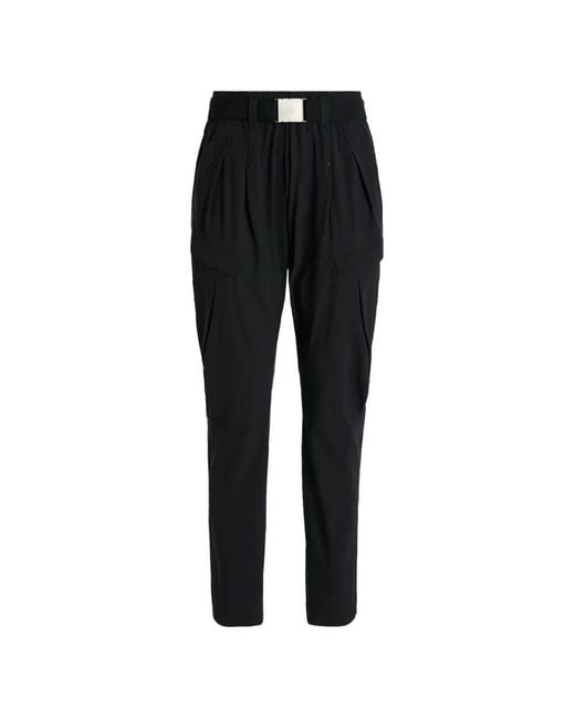 High Black Lurch Trousers