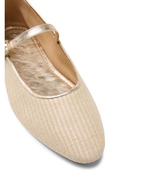 Marsèll White Strascico Ballet Flats