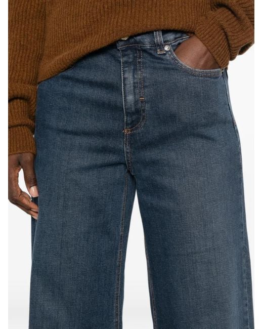 iBlues Blue Wide-Leg Jeans