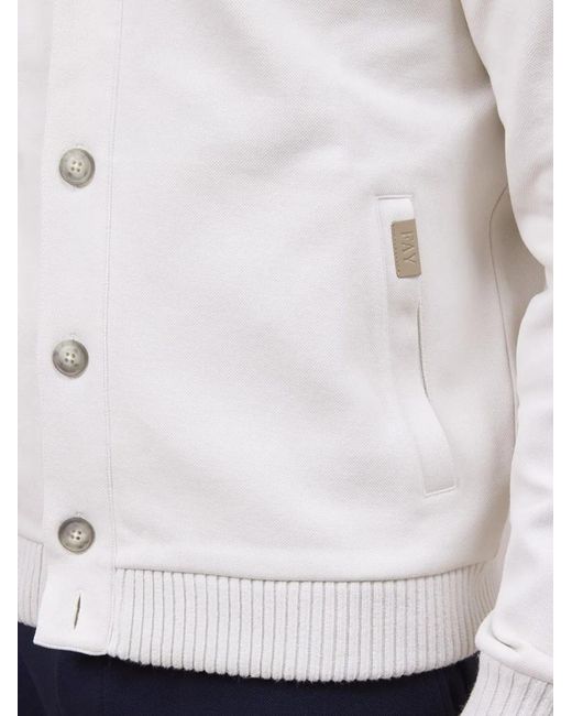 Chaqueta Con Bolsillo Con Botón Fay de hombre de color White