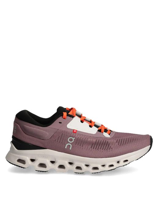 On Shoes Brown Cloudstratus 3 Sneakers