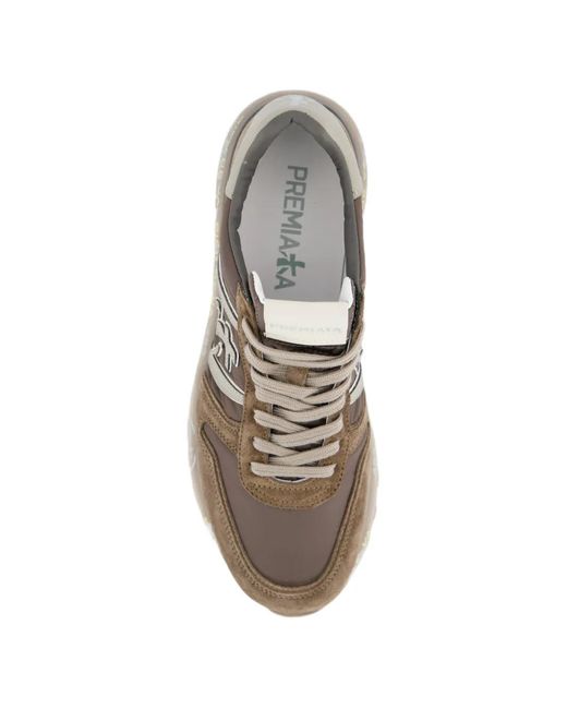 Premiata Brown Lander 8410 Sneakers for men