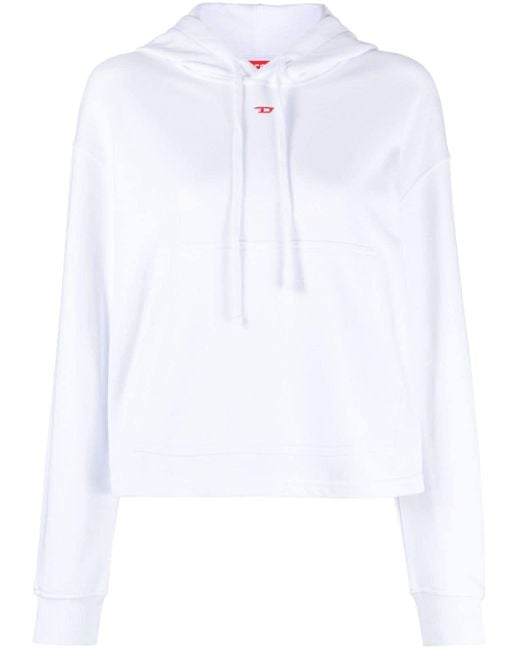 Diesel top white hoodie