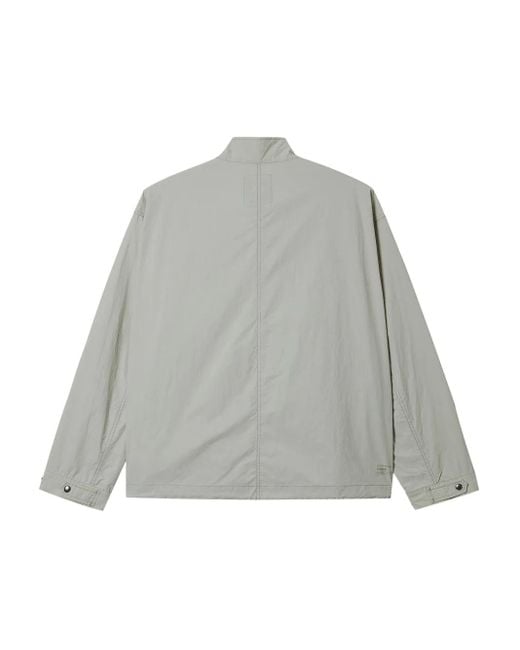 Chocoolate Gray Front-Pockets Jacket for men