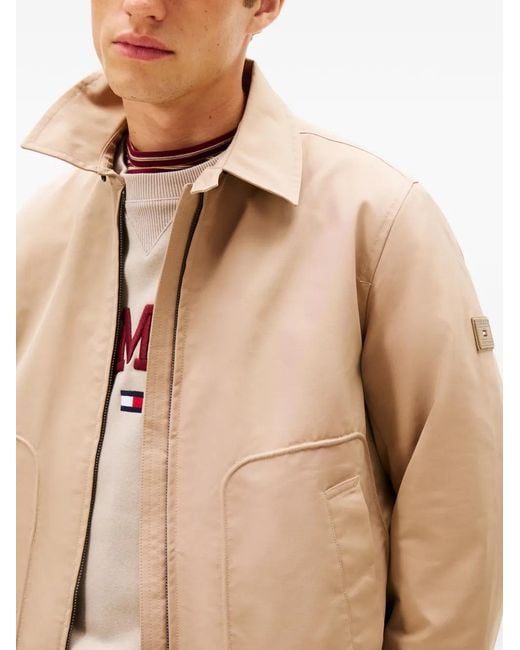 Tommy Hilfiger Natural Pocket Zip-Up Jacket for men