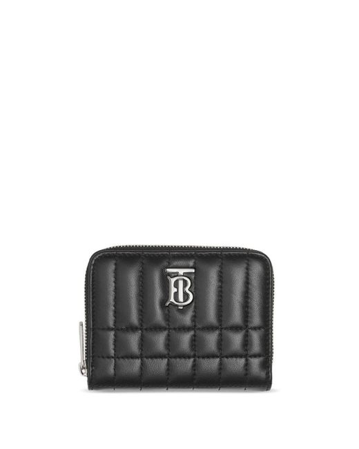 Burberry Black Lola Quilted Leather Wallet