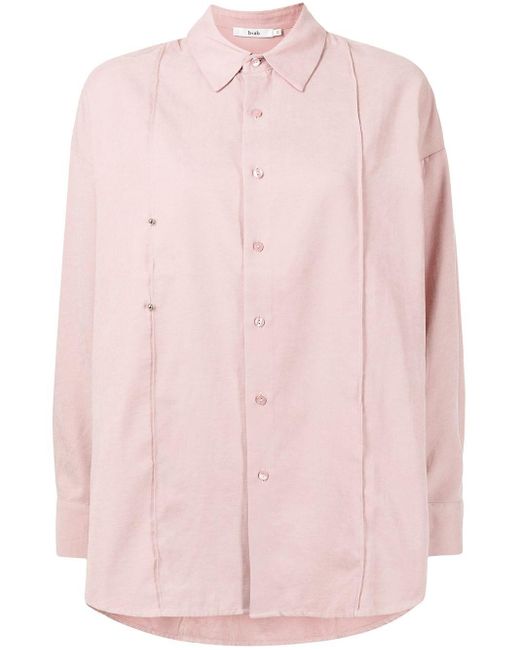 witte blouse met studs