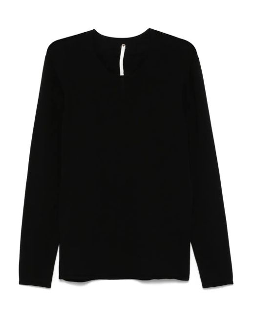 メンズ Label Under Construction コットン Tシャツ Black