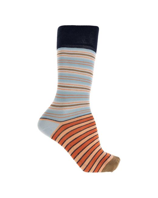 Paul Smith Blue Three-Pack Of Socks for men