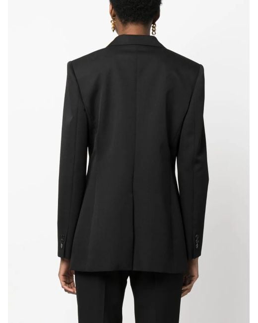 Givenchy Black Single-Breasted Cape Blazer
