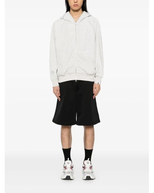 A Bathing Ape White Monogram Jacket for men