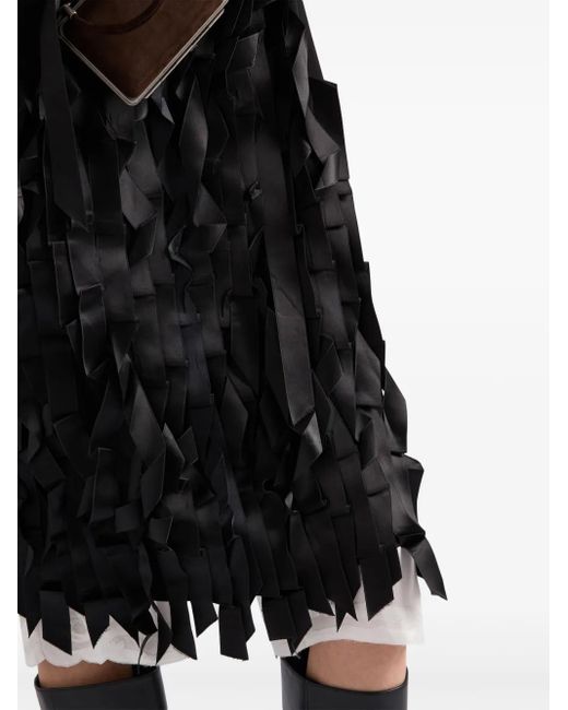 Vestido Sablé Prada de color Black