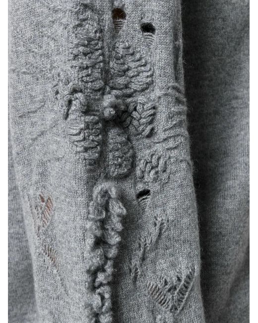 Barrie Gray Romantic Timeless Cashmere Round Neck Pullover
