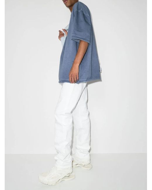 Maison Margiela White Straight-Leg Cotton Jeans for men