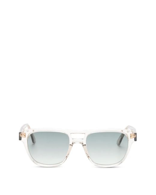 Ahlem White Square-Frame Sunglasses