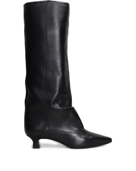 The Seller ミッドカーフ ブーツ Black