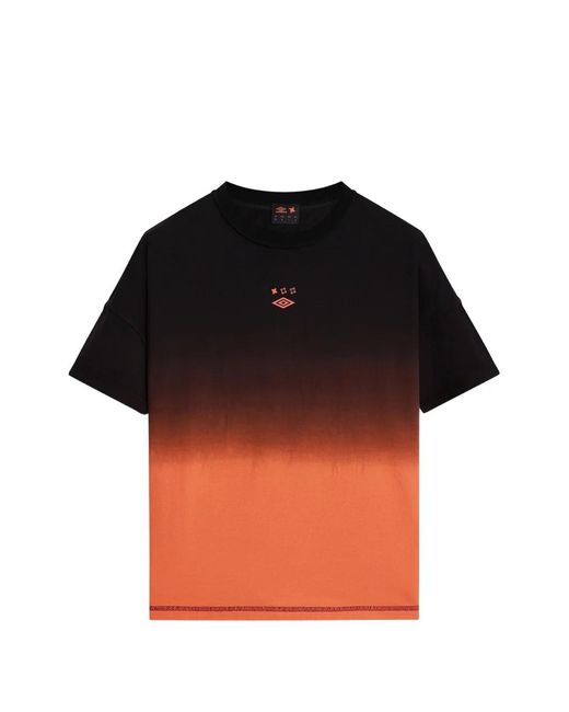 Umbro Black Gradient-Effect T-Shirt for men
